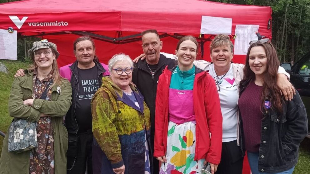 Osaston teltalla Rönnissä olivat muun muassa Taru Luojola, Pasi Isokotamäki, Irma Koskela, Esko Koivunen, Tuulia Soininen, Mari Lind ja Laura Korhonen.